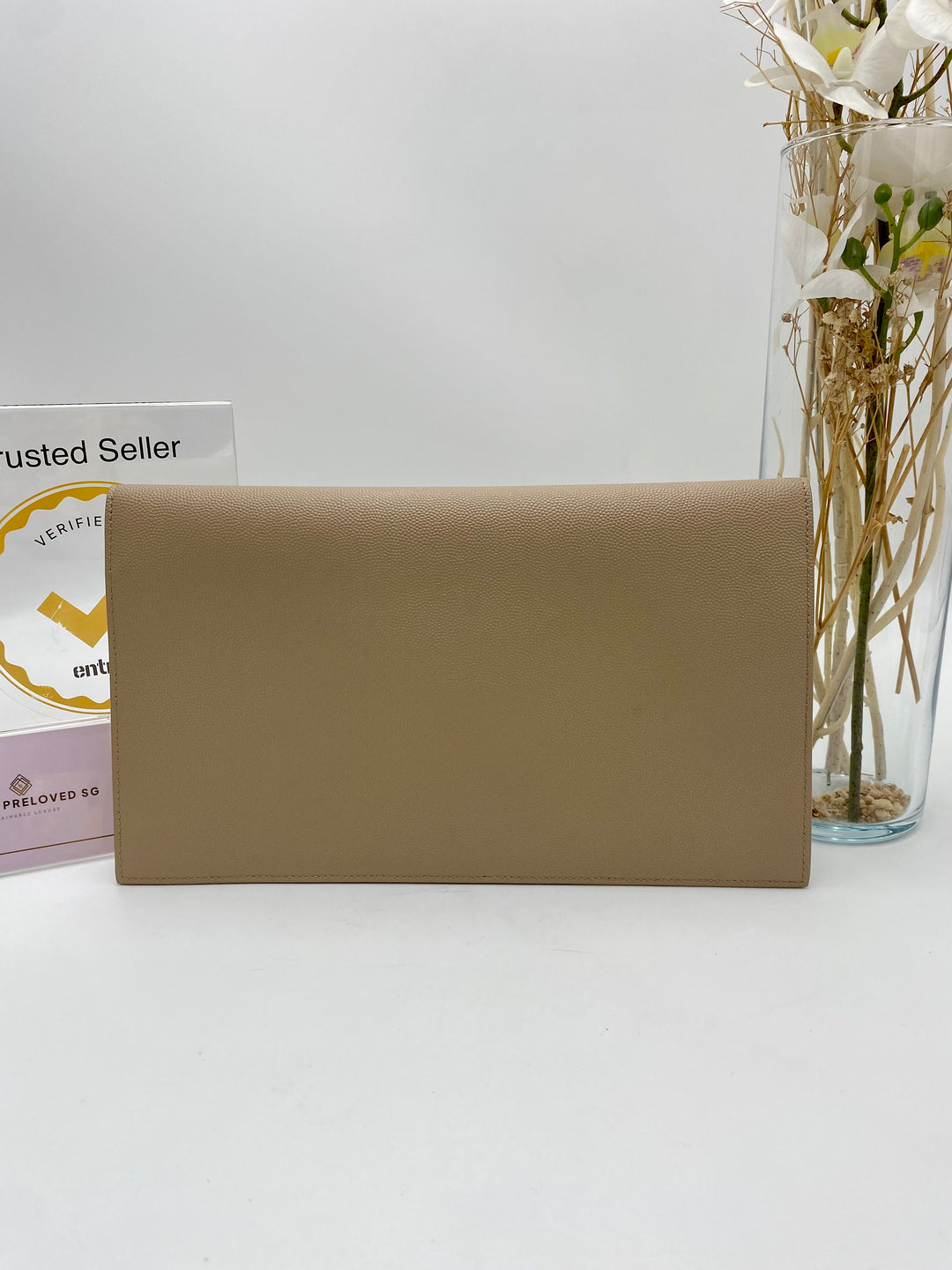 YVES SAINT LAURENT UPTOWN CLUTCH