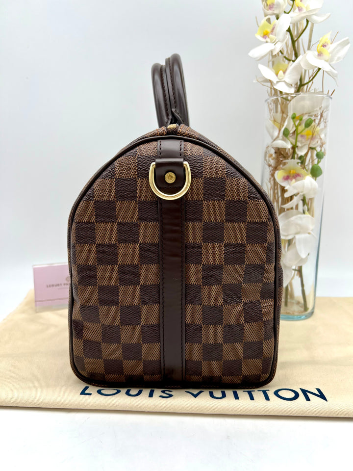 LOUIS VUITTON BANDOULIERE 30 DAMIER EBENE