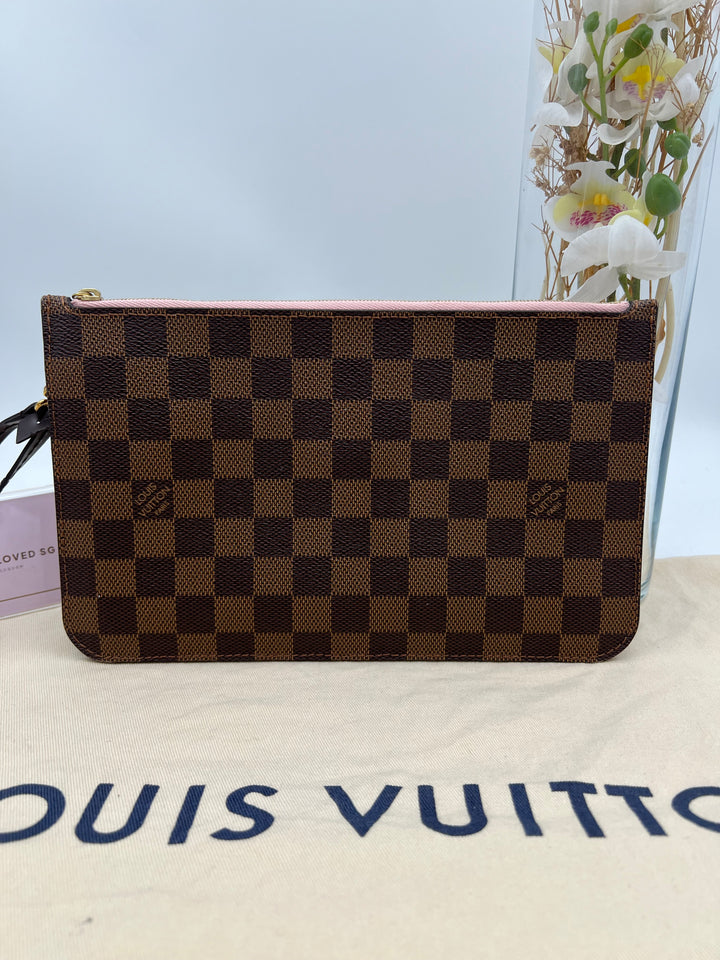 LOUIS VUITTON NEVERFULL MM DAMIER W/ POUCH (RFID)