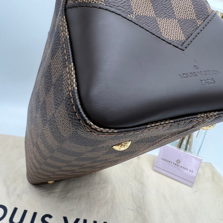 LOUIS VUITTON KENSINGTON DAMIER 2 WAY BAG