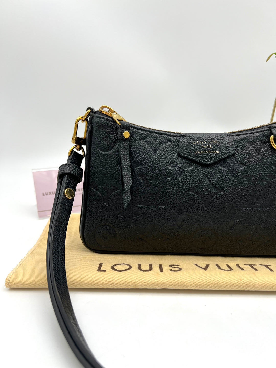 LOUIS VUITTON EASY POUCH EMPRIENTE