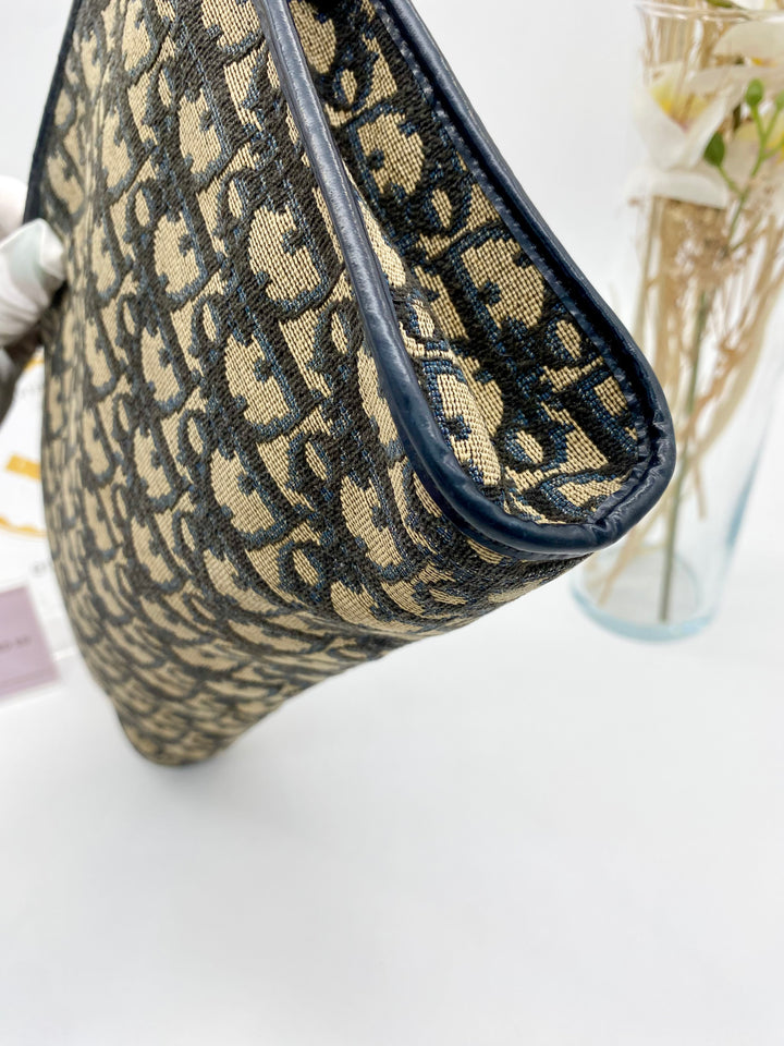 CHRISTIAN DIOR  TROTTER VINTAGE CLUTCH