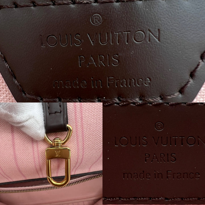 LOUIS VUITTON NEVERFULL MM DAMIER W/ POUCH (RFID)