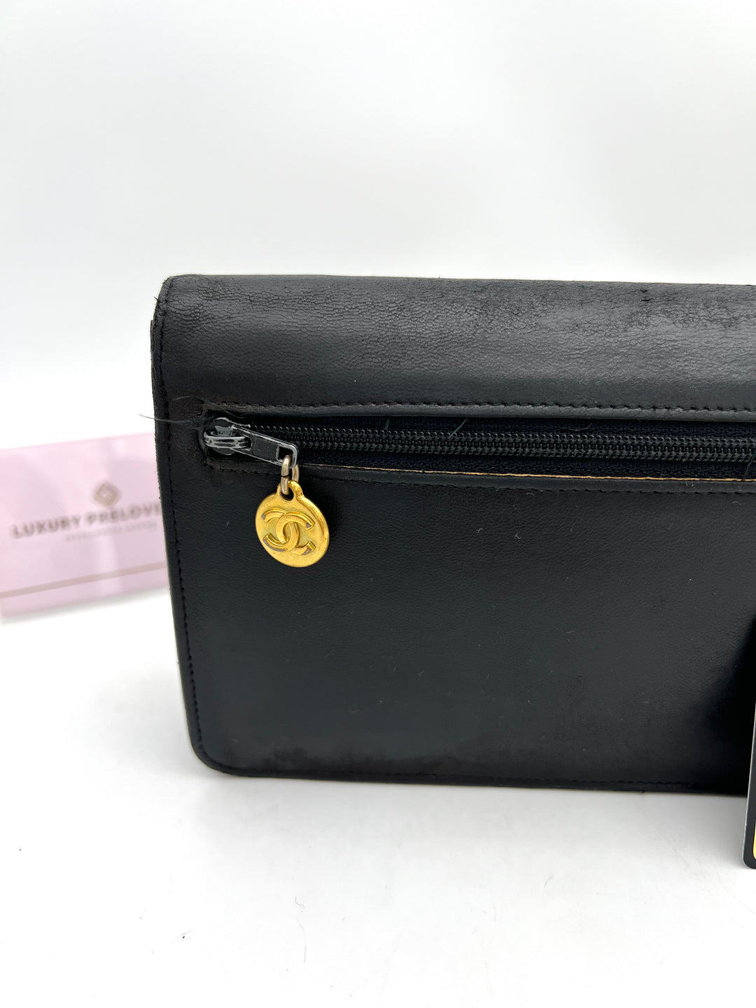 CHANEL LAMBSKIN TIMELESS CLUTCH