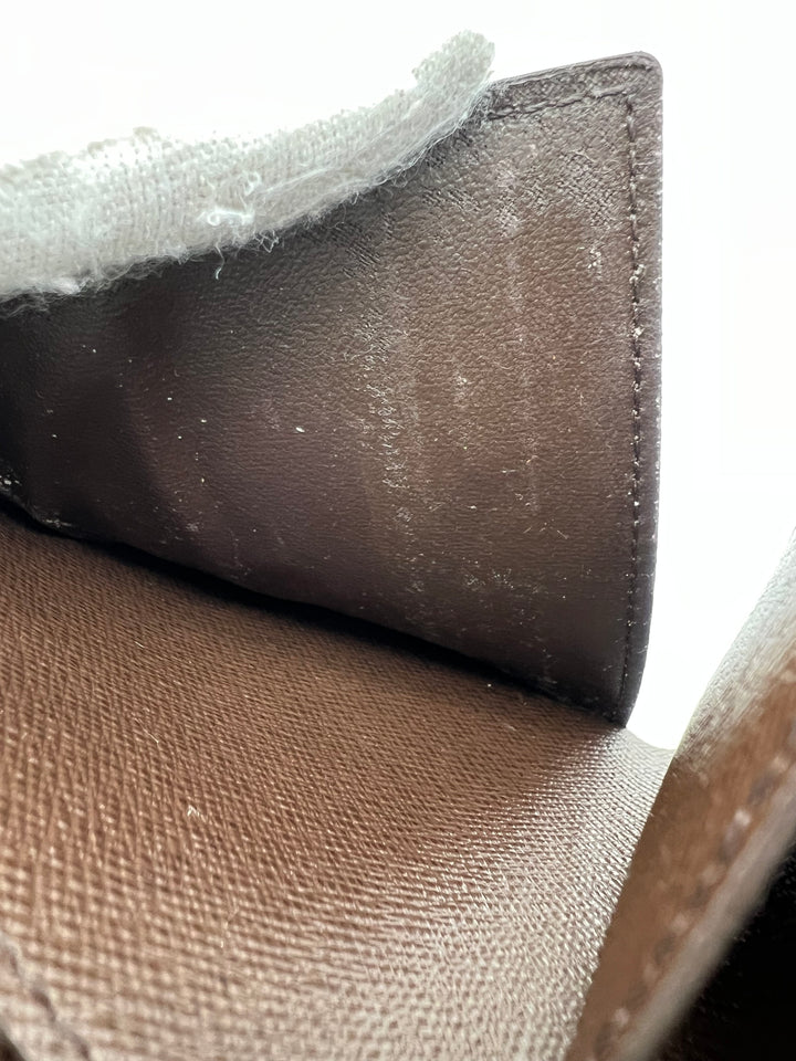 LOUIS VUITTON DAMIER TRI FOLD COMPACT