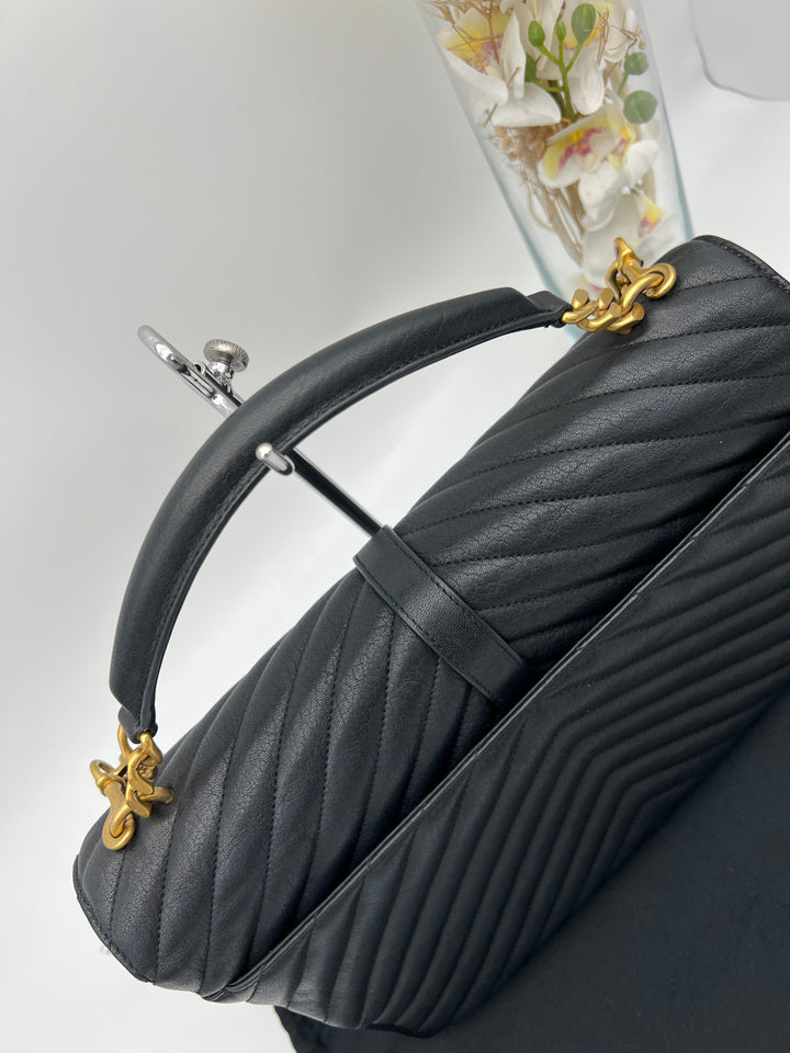 YVES SAINT LAURENT MONOGRAM ENVELOPE GHW