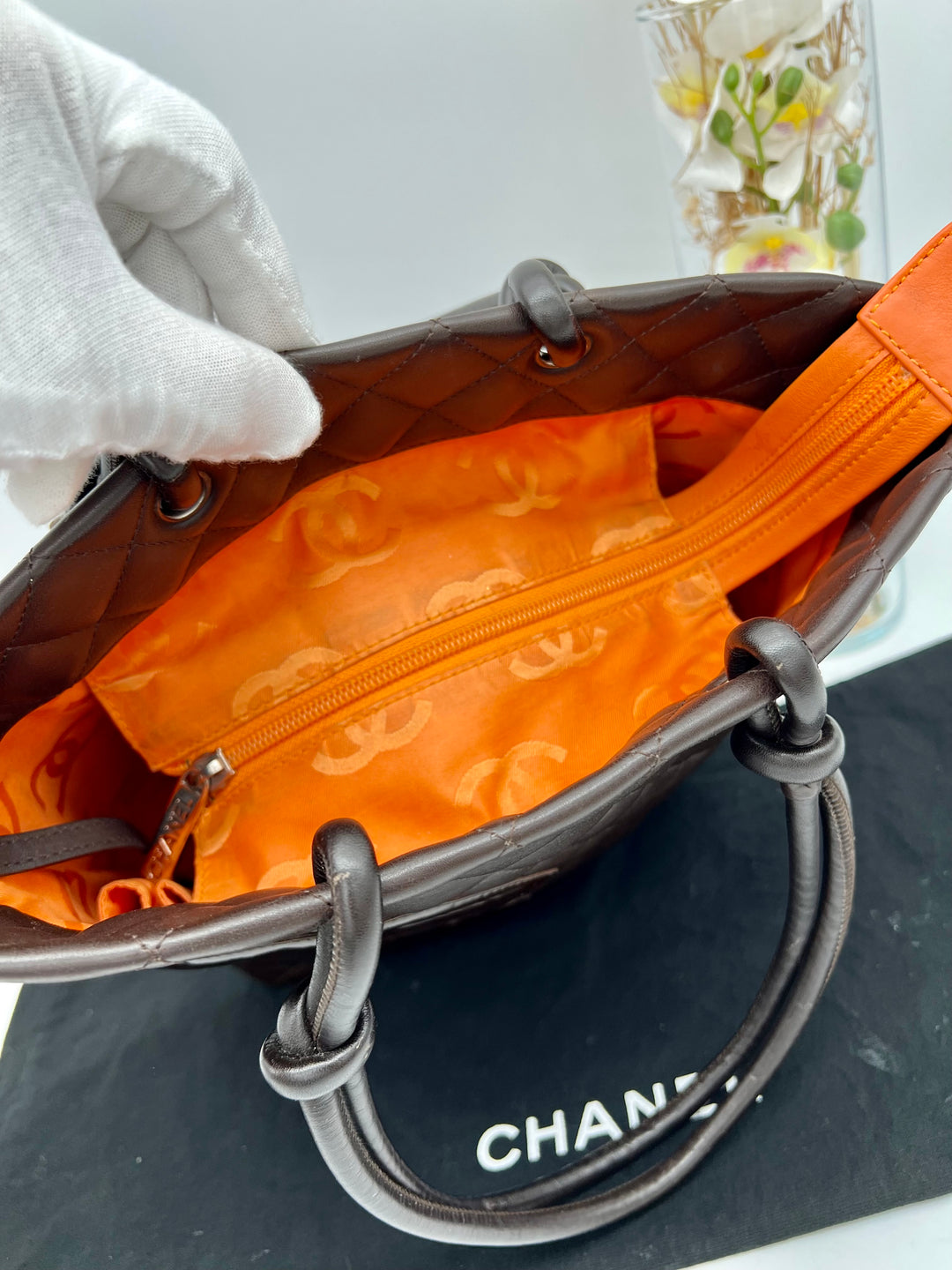 CHANEL COCO MARK CAMBON TOTE