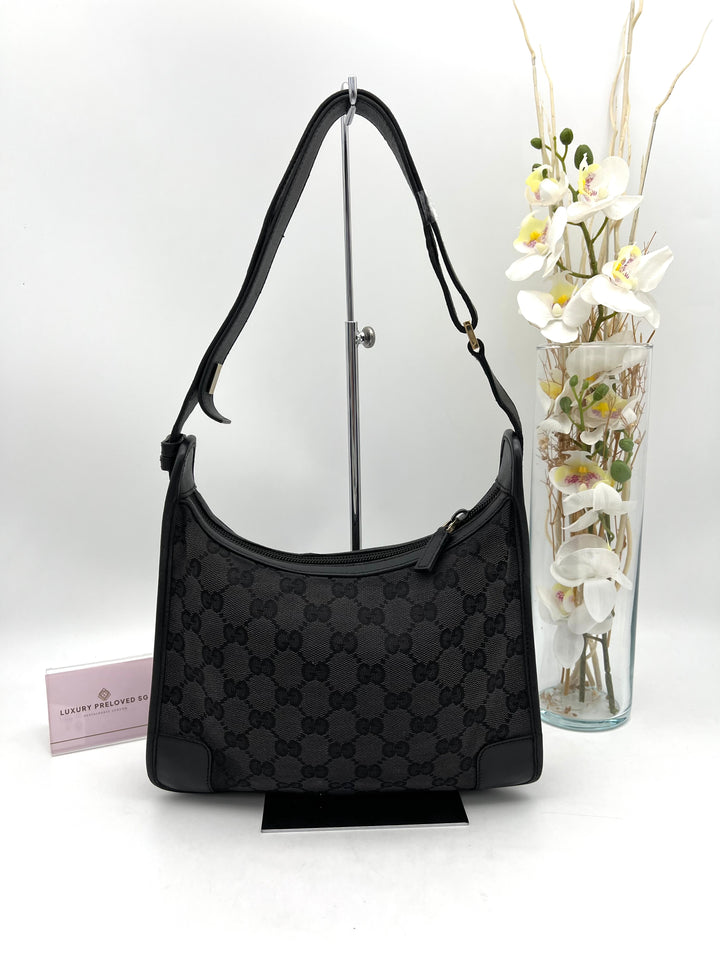 GUCCI GG CANVAS HOBO SHOULDER BAG BAG