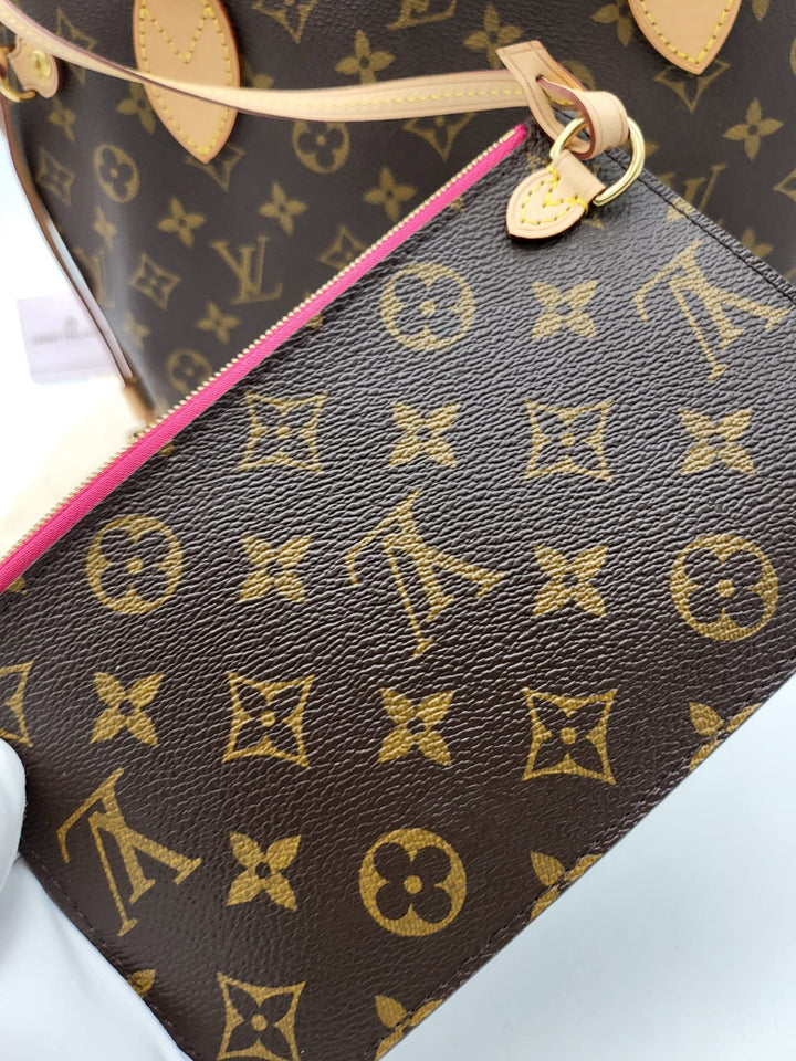LOUIS VUITTON NEVERFULL PM MONOGRAM W/POUCH