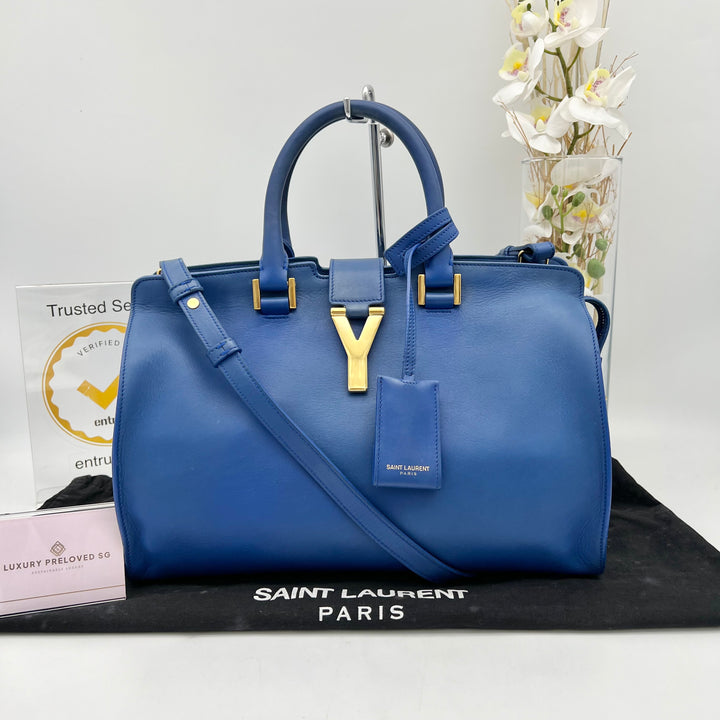 YVES SAINT LAURENT CABAS SMALL 2 WAY