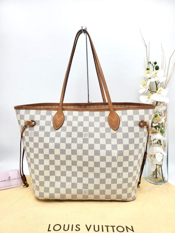 LOUIS VUITTON NEVERFULL MM AZUR