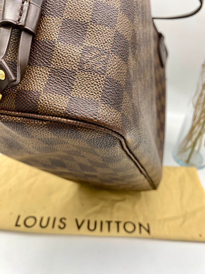 LOUIS VUITTON NEVERFULL MM DAMIER EBENE