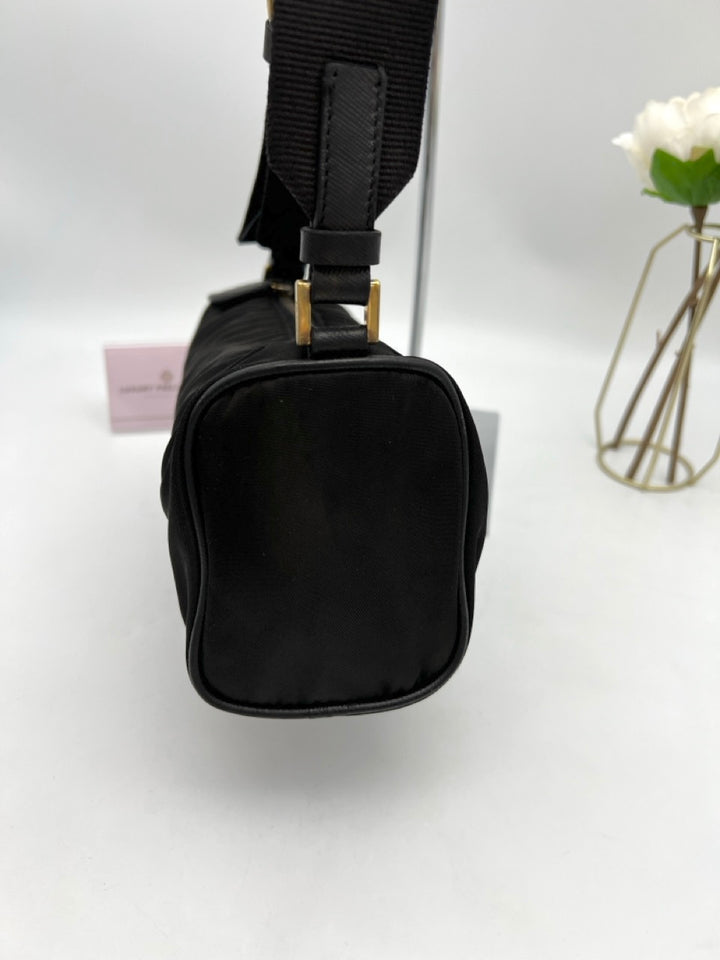 PRADA QUILTED NYLON SHOULDER BAG