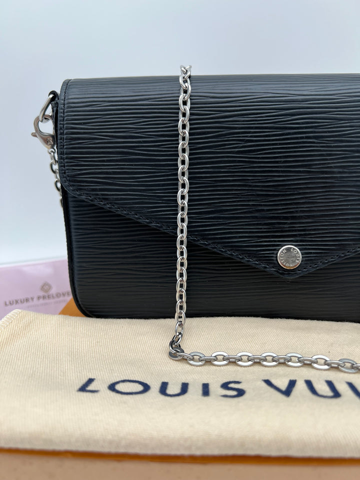 LOUIS VUITTON FELICIE EPI LEATHER