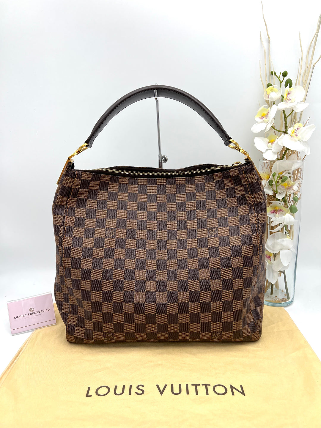 LOUIS VUITTON PORTABELLO DAMEIR EBENE