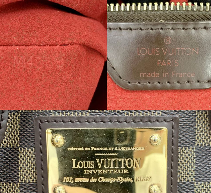 LOUIS VUITTON HAMPSTEAD PM DAMIER EBENE