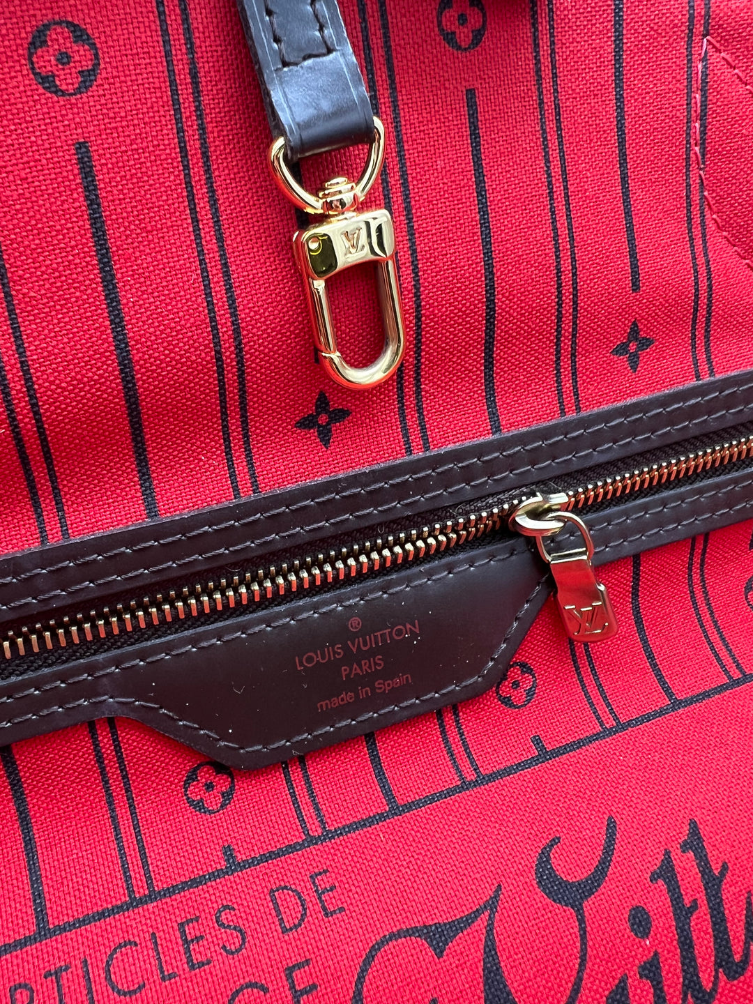 LOUIS VUITTON NEVERFULL MM DAMIER