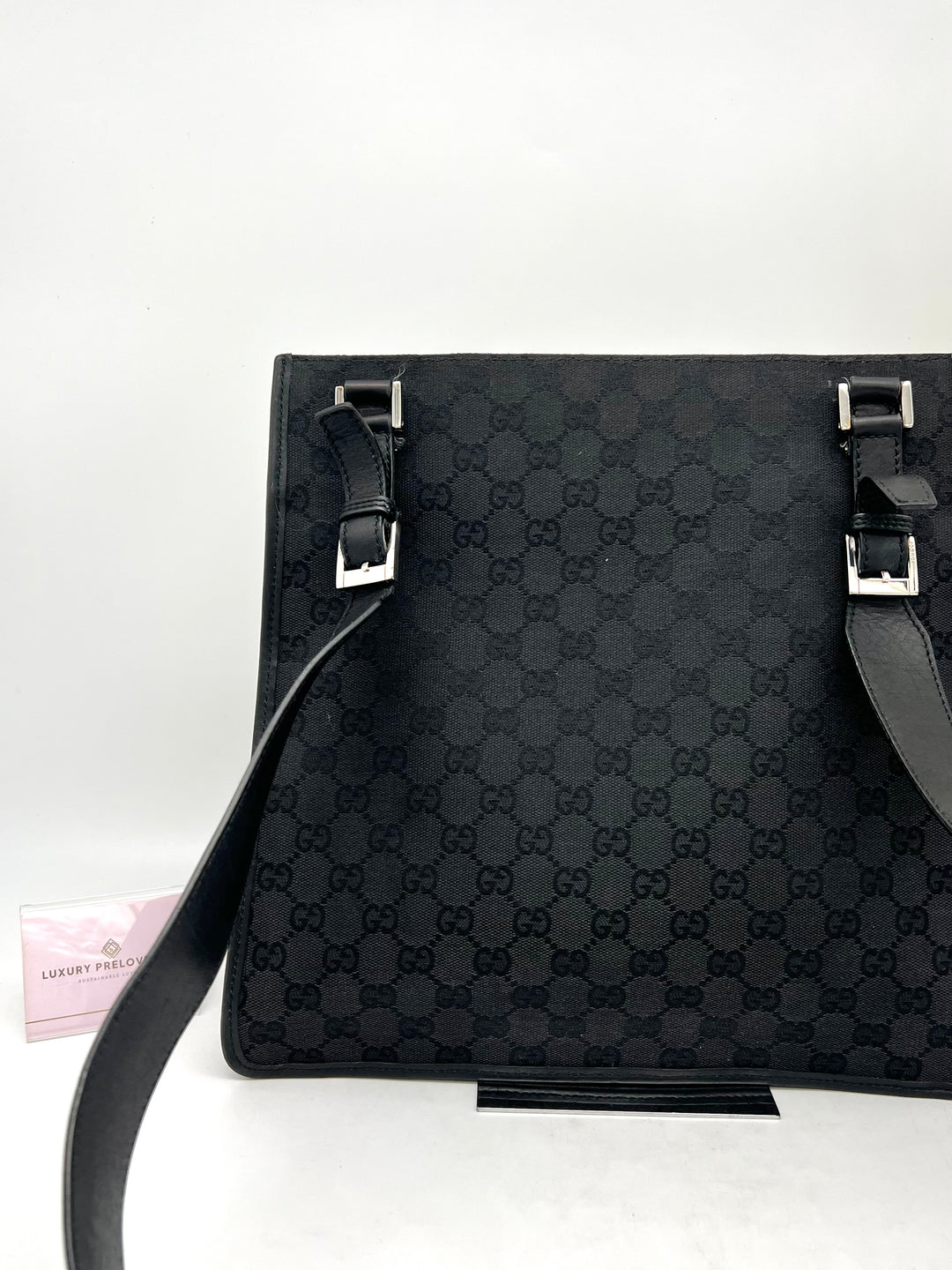 GUCCI GG CANVAS SLING BAG