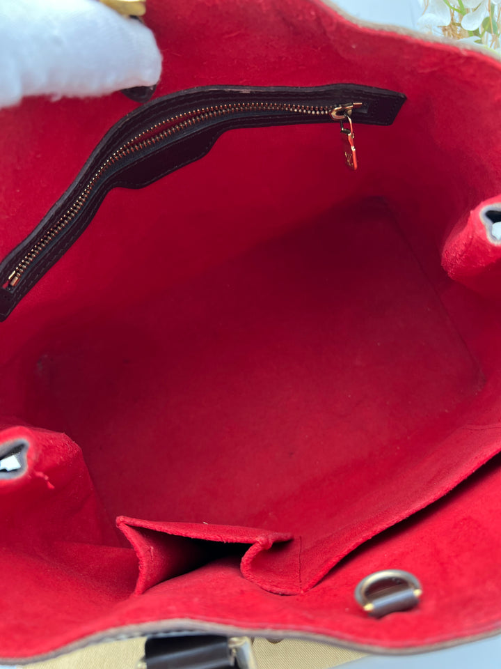 LOUIS VUITTON HAMPSTEAD PM DAMIER EBENE