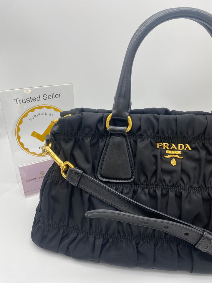 PRADA GAUFRE 2 WAY BAG