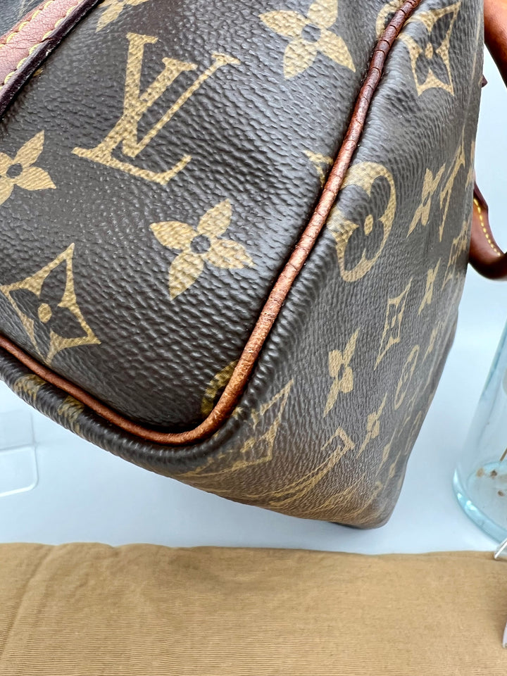 LOUIS VUITTON BANDOLIER SPEEDY 25 MONOGRAM