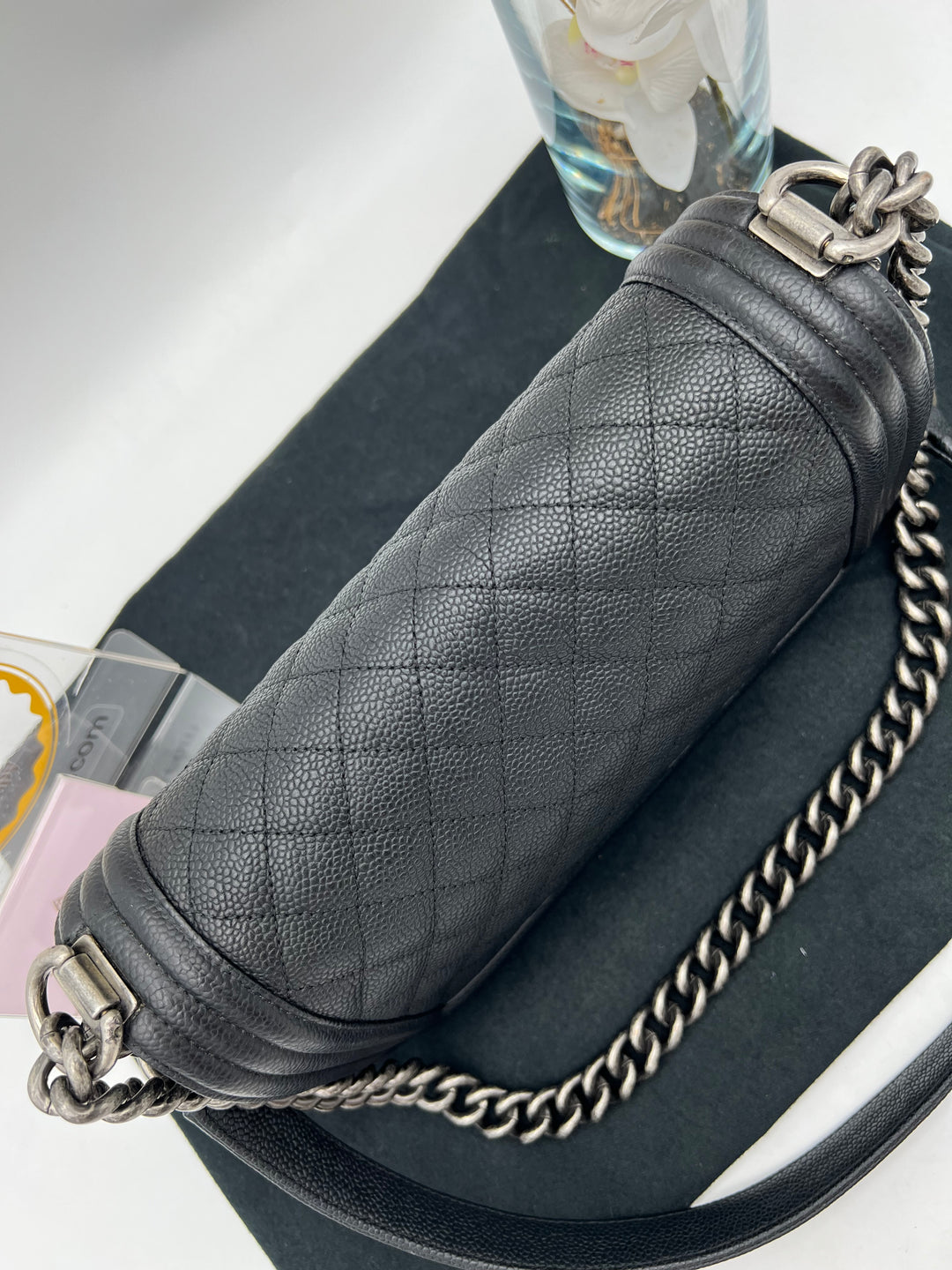 CHANEL CAVIAR OLD MEDIUM BOY