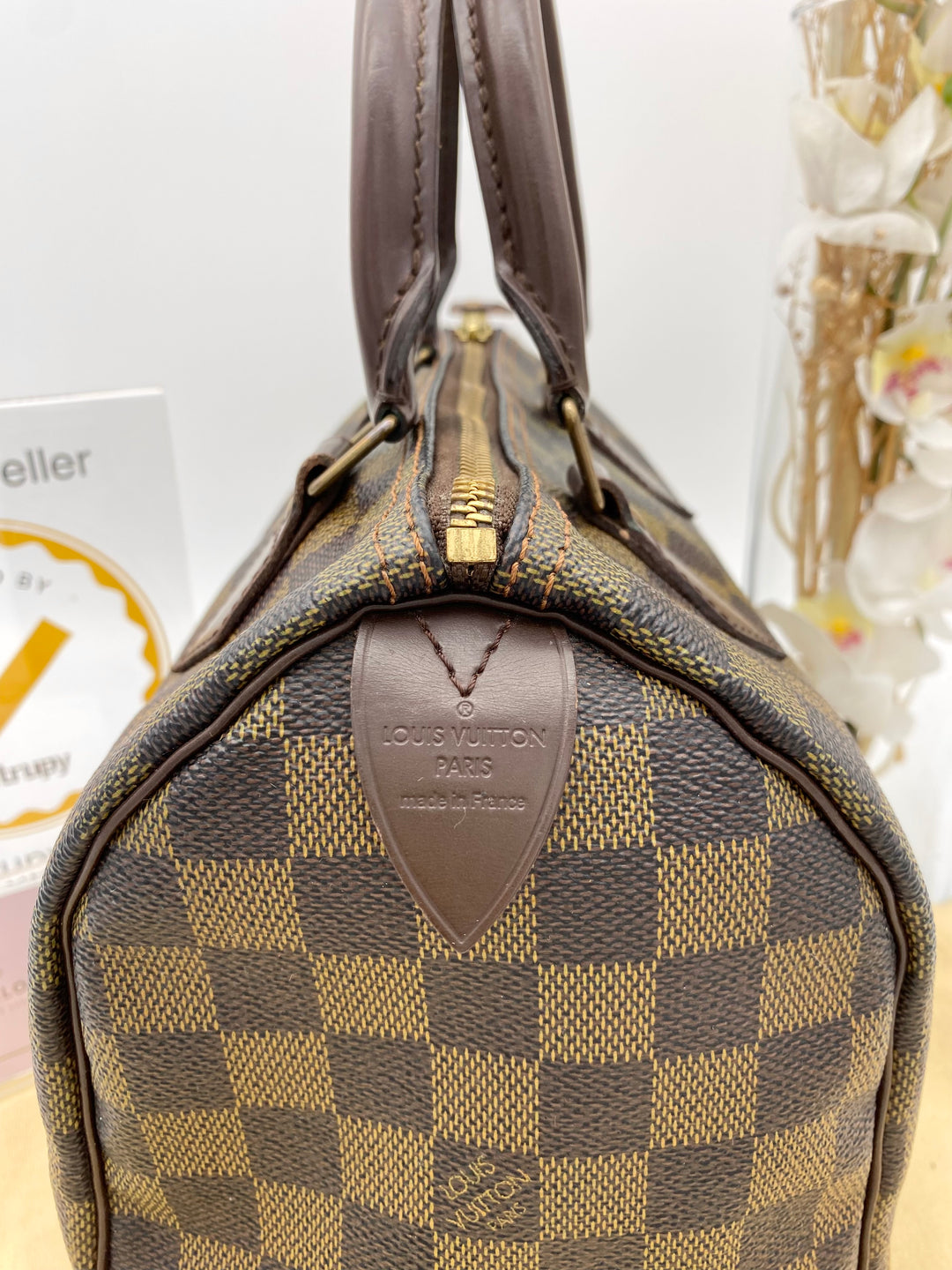 LOUIS VUITTON SPEEDY 25 DAMIER EBENE