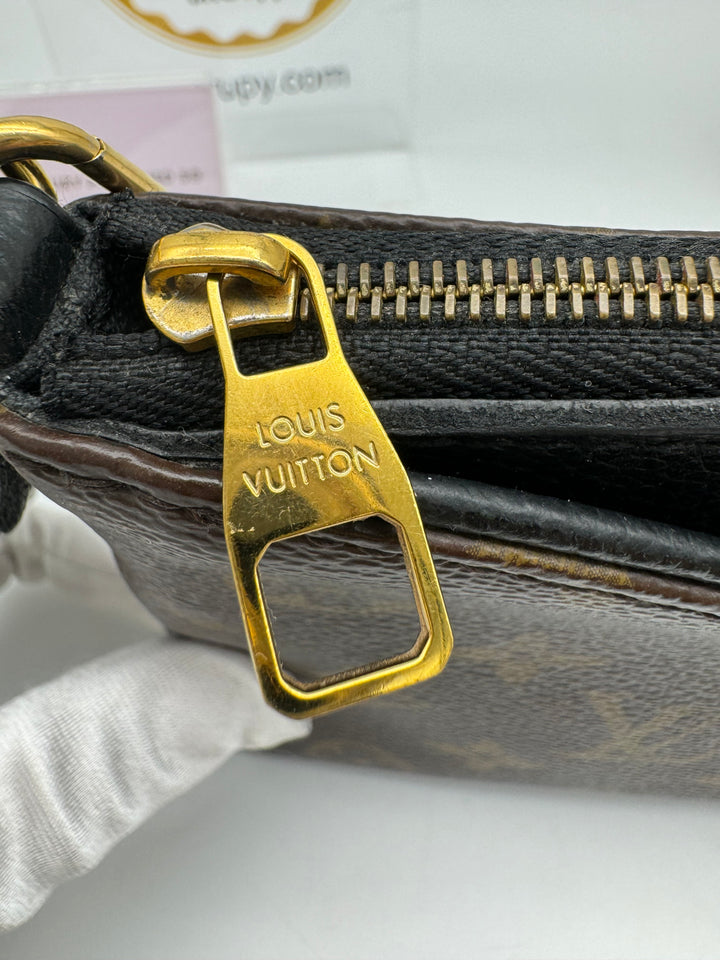 LOUIS VUITTON PALLAS NOIR SHOULDER BAG