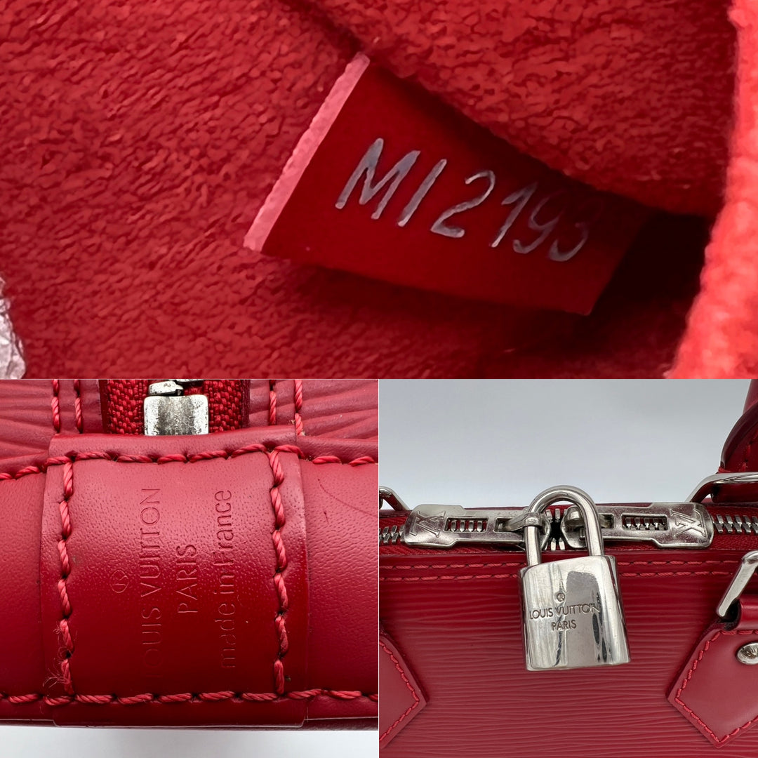 LOUIS VUITTON ALMA BB EPI