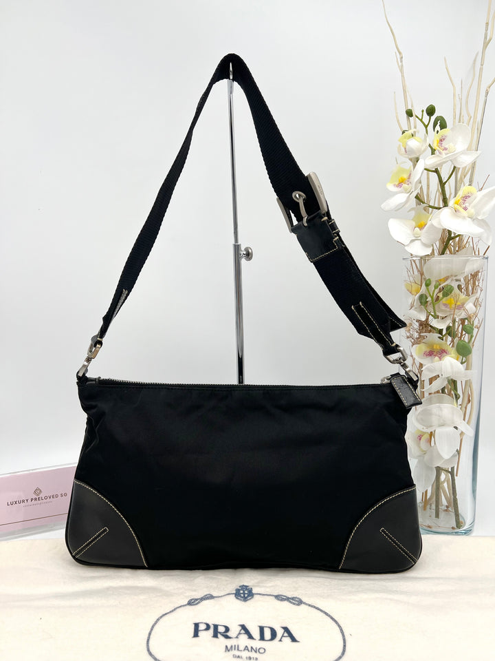PRADA NYLON SHOULDER BAG