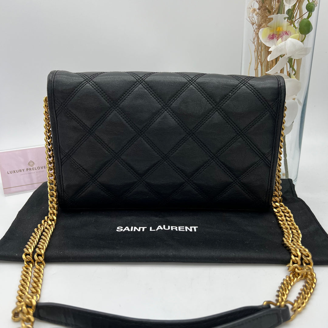 YVES SAINT LAURENT BECKY WALLET ON CHAIN