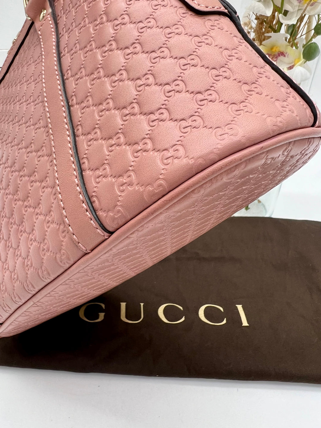 GUCCI MICROGUCCIMA MINI DOME 2 WAY BAG