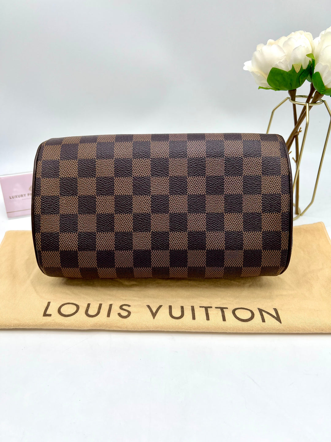 LOUIS VUITTON MINI RIBERA DAMIER EBENE