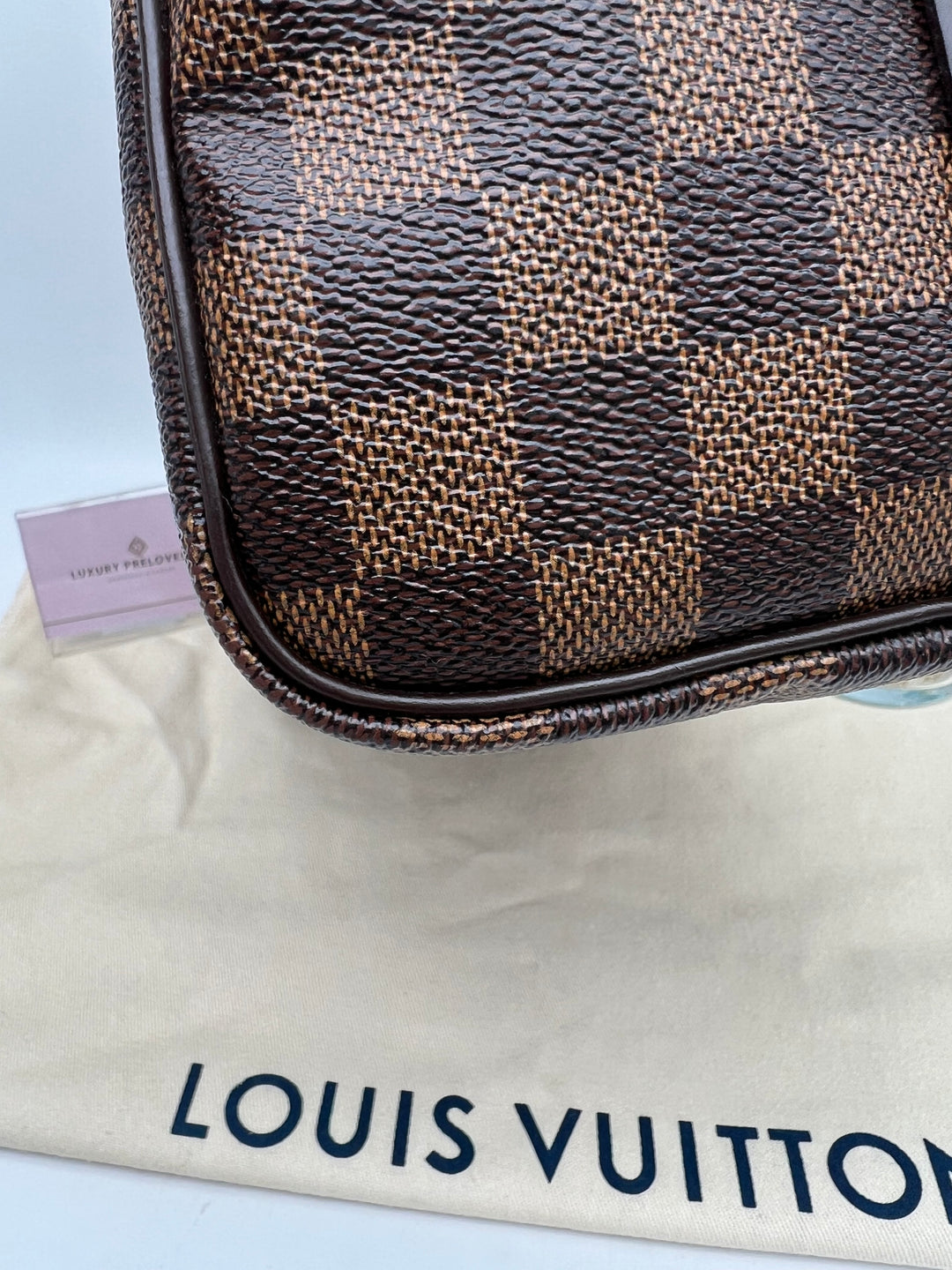 LOUIS VUITTON BANDOULIERE 30 DAMIER EBENE