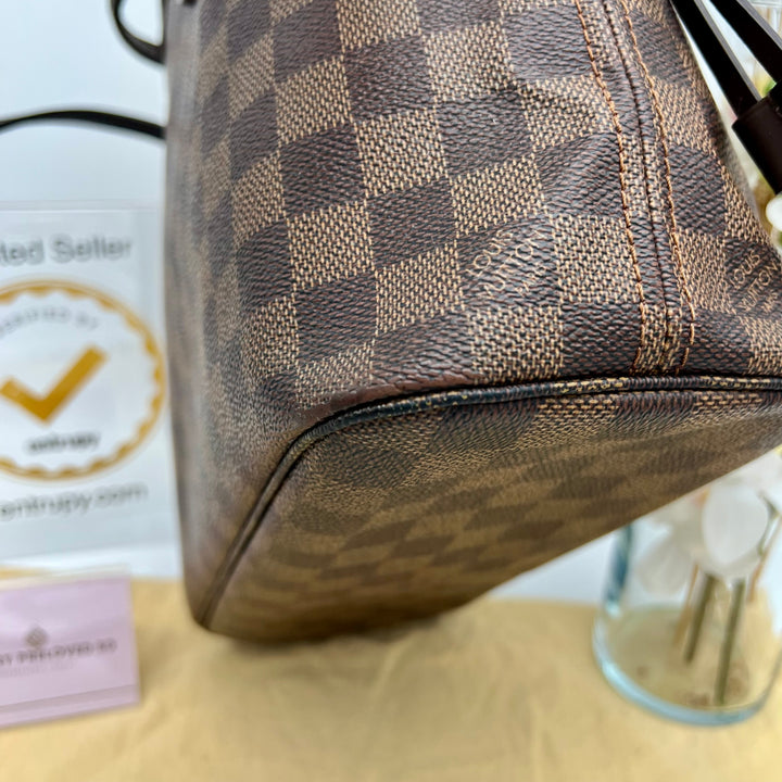 LOUIS VUITTON NEVERFULL PM DAMIER EBENE