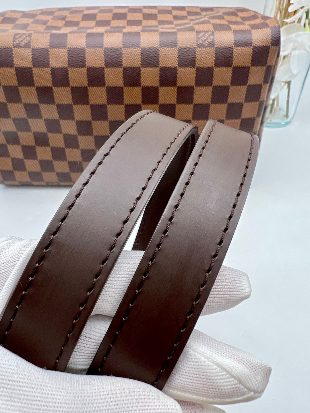 LOUIS VUITTON BANDOULIERE DAMIER EBENE