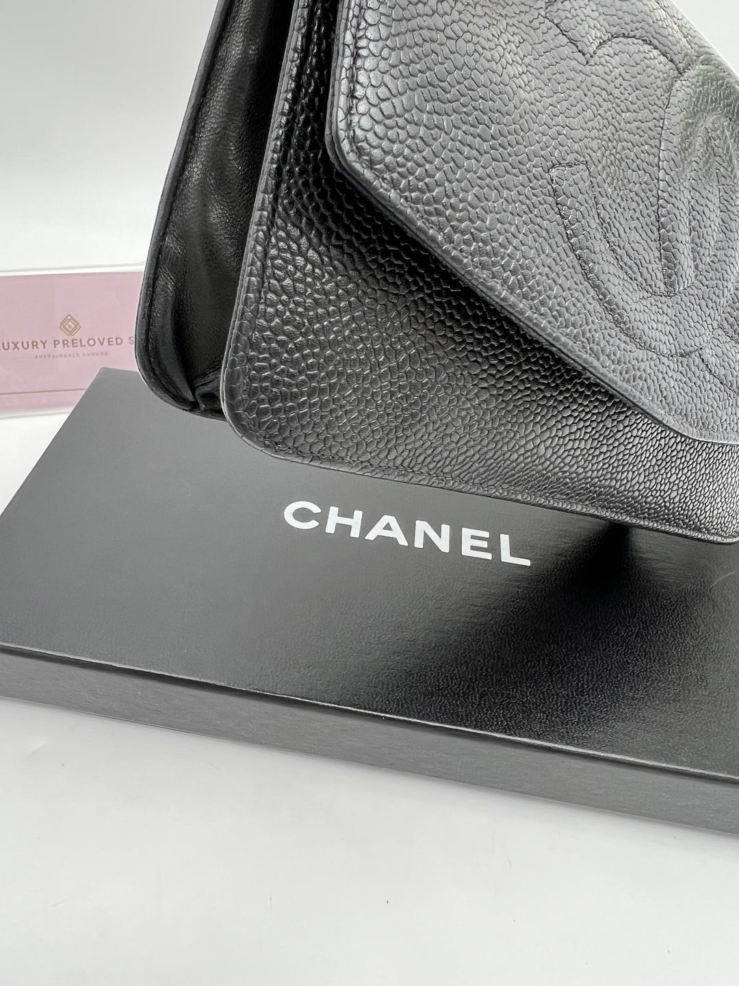 CHANEL CAVIAR TIMELESS CLUTCH