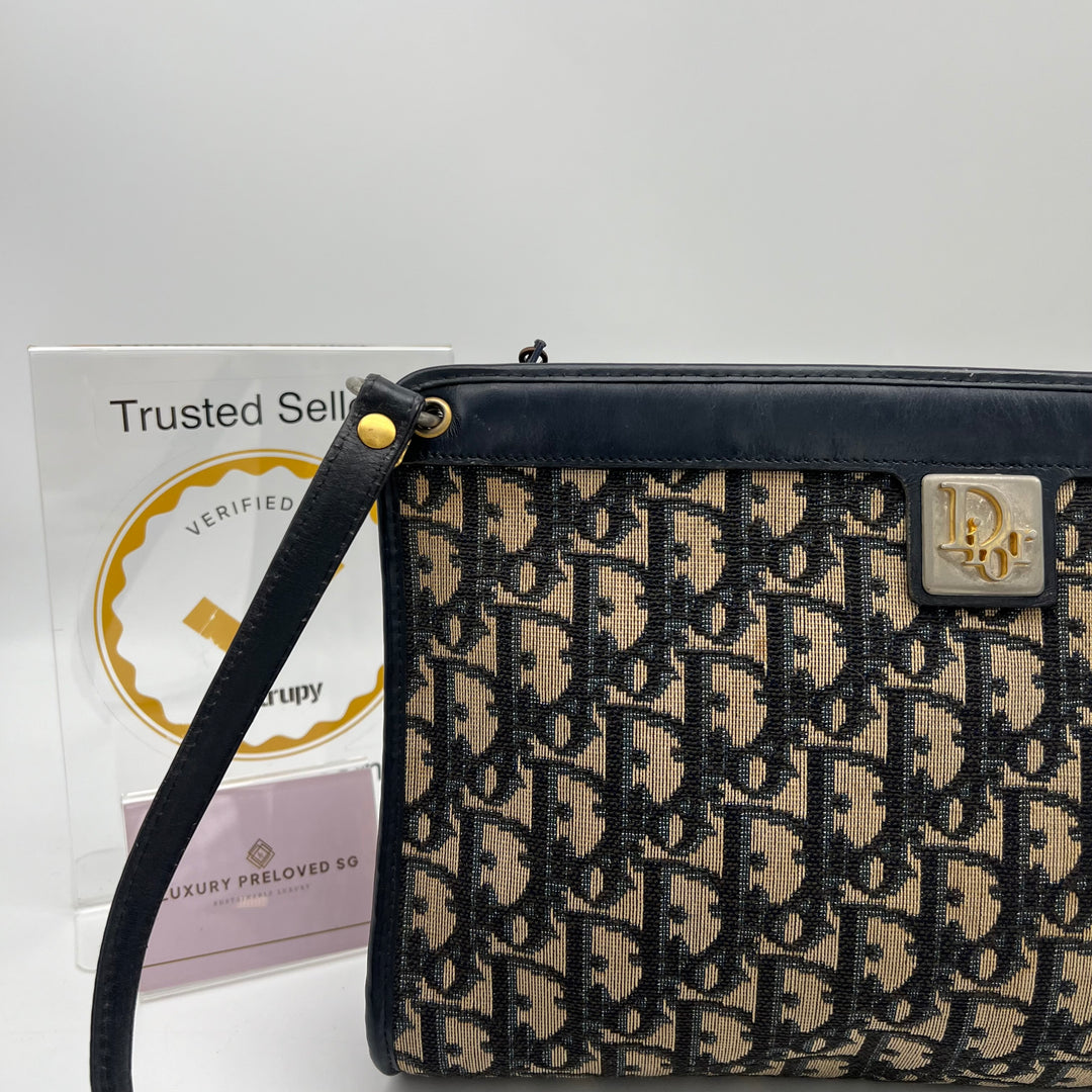 CHRISTIAN DIOR TROTTER SHOULDER BAG