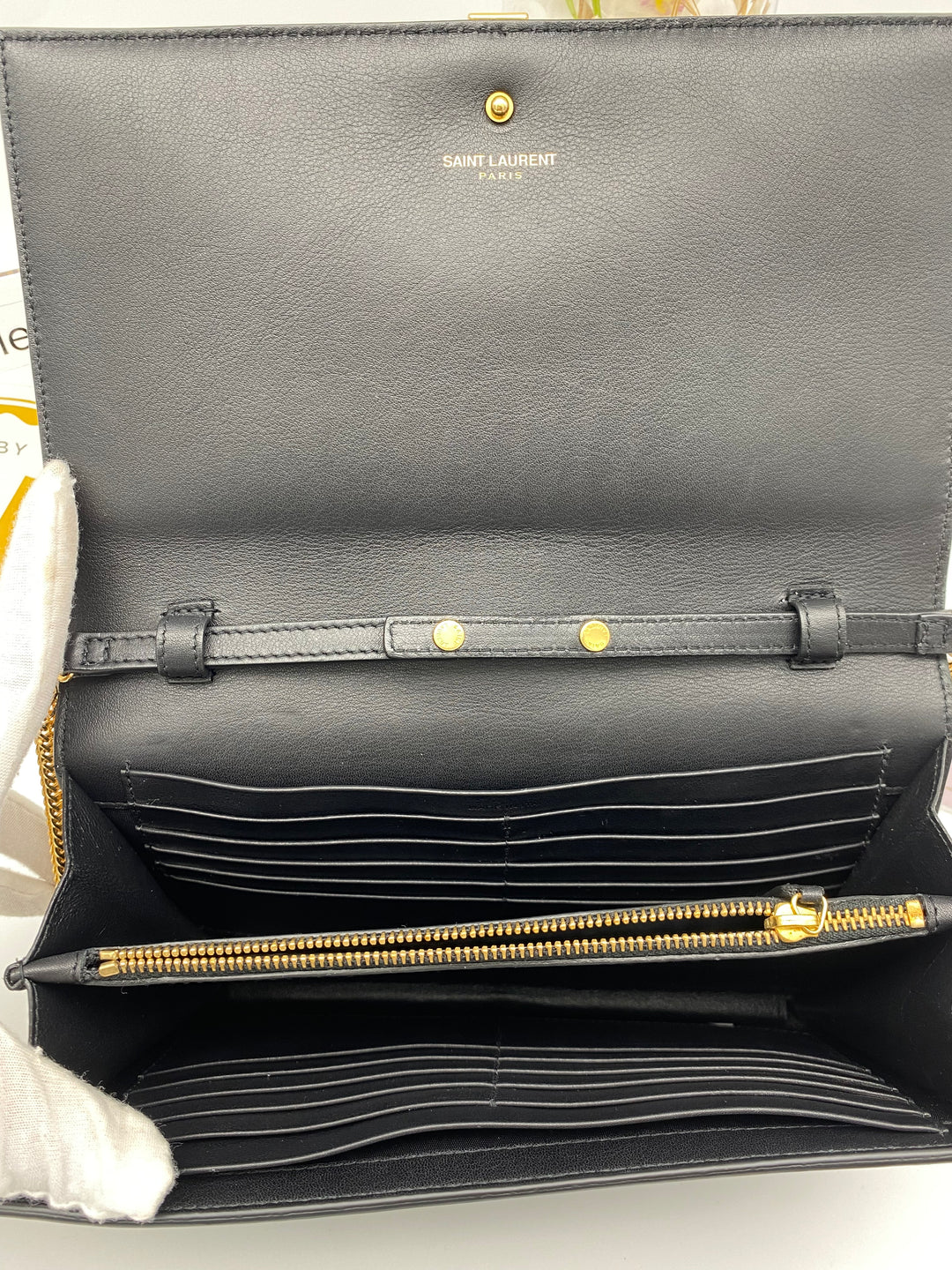 YVES SAINT LAURENT LIGNE Y SHOULDER BAG