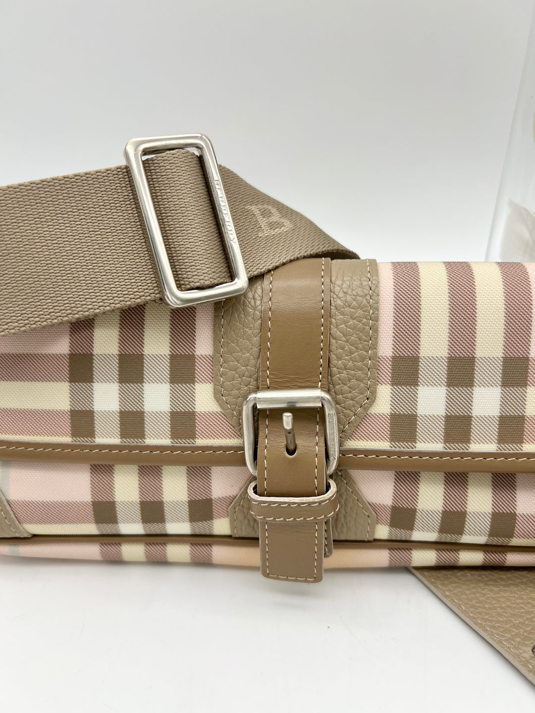 BURBERRY LONDON PVC SLING BAG