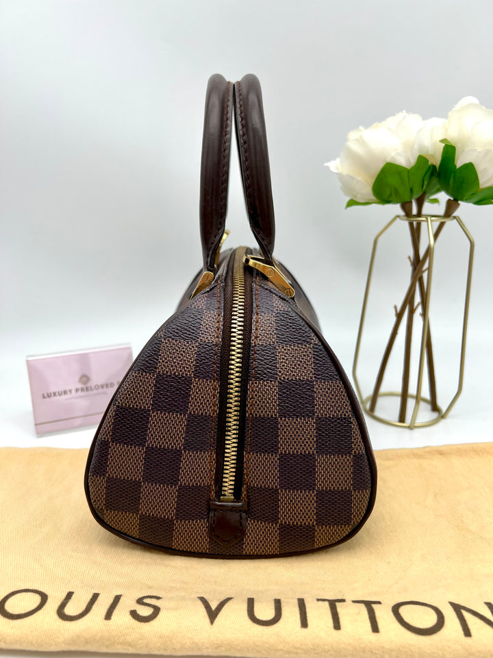 LOUIS VUITTON MINI RIBERA DAMIER EBENE