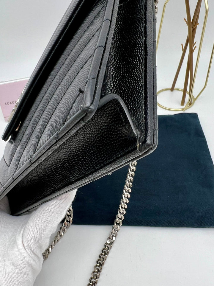 YVES SAINT LAURENT MONOGRAM ENVELOPE