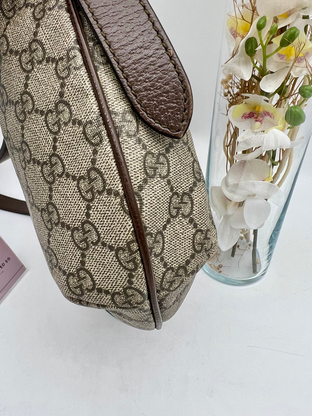 GUCCI PVC OPHIDIA SHOULDER BAG (NEW VERSION )