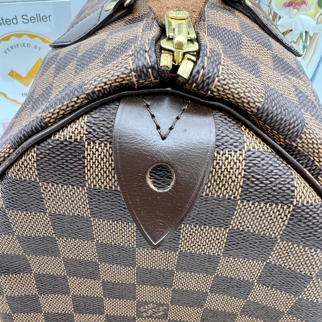 LOUIS VUITTON SPEEDY 35 DAMIER EBENE