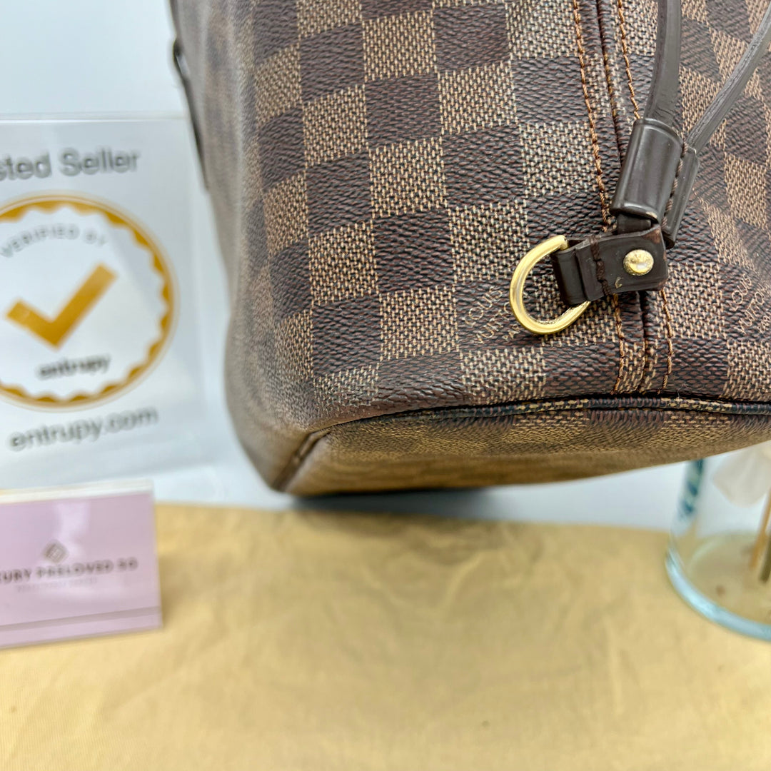 LOUIS VUITTON NEVERFULL PM DAMIER EBENE