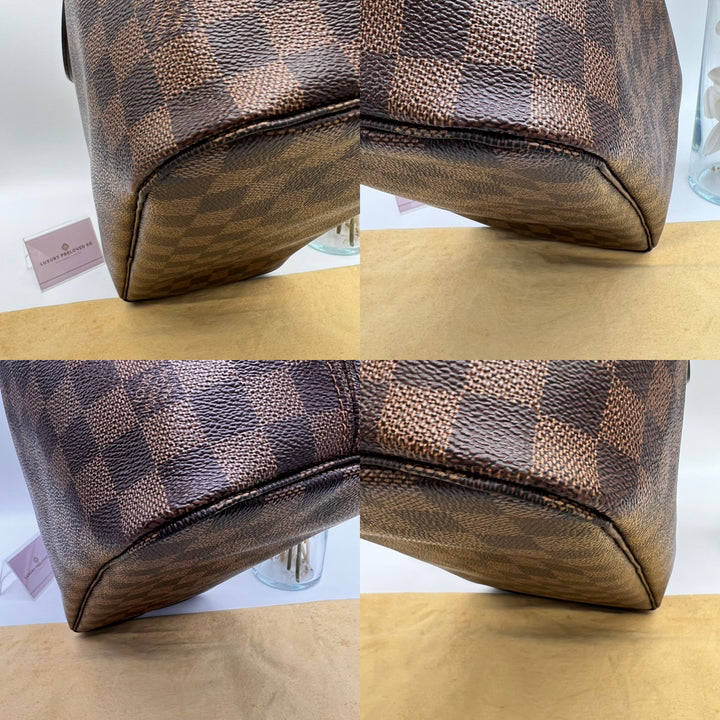 LOUIS VUITTON NEVERFULL MM DAMIER W/ POUCH