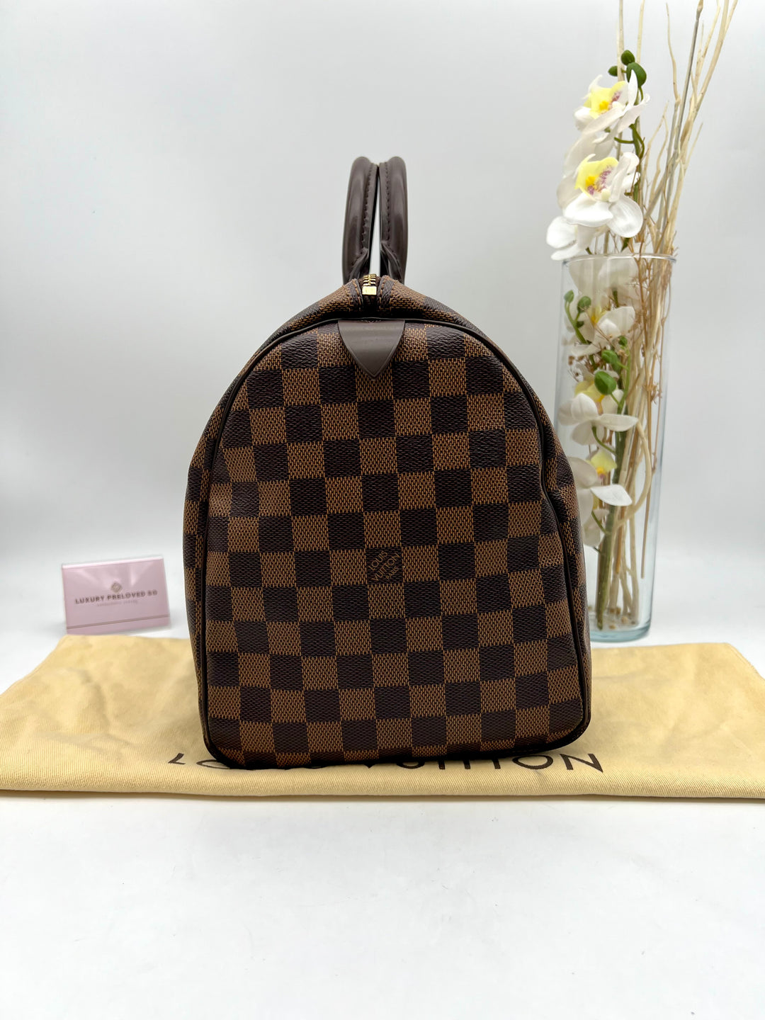 LOUIS VUITTON SPEEDY 35 DAMIER EBENE