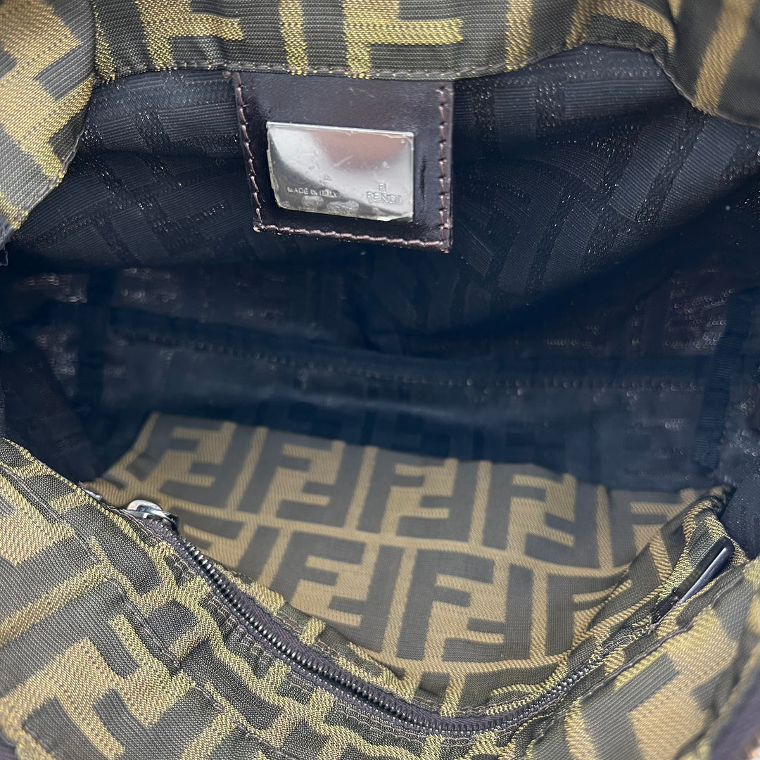 FENDI ZUCCA SHOULDER BAG