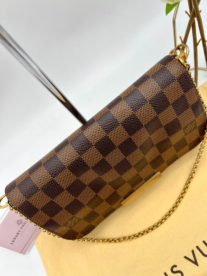 LOUIS VUITTON FAVOURITE PM DAMIER EBENE