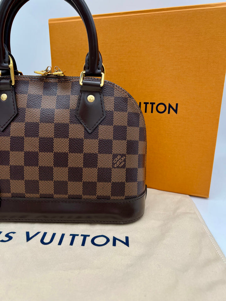 LOUIS VUITTON ALMA BB DAMIER EBENE
